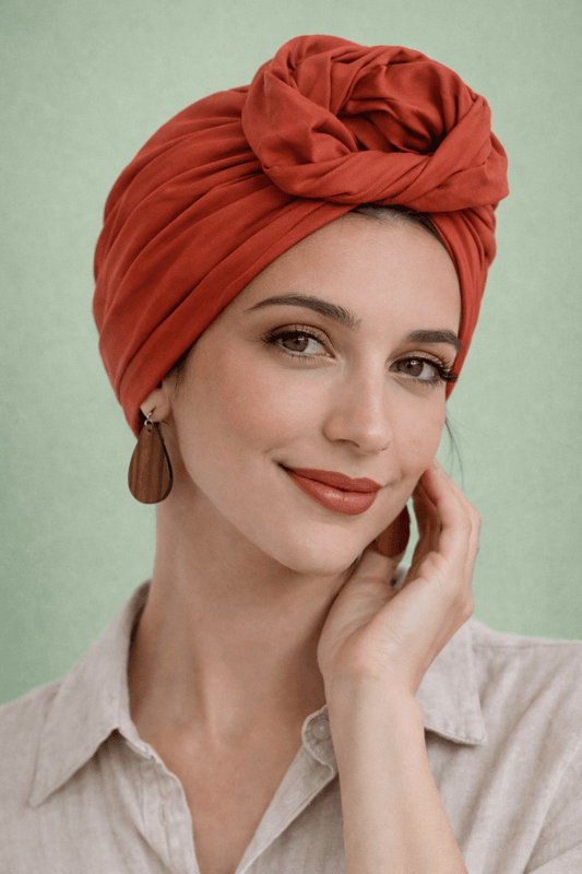 Terracotta Headwrap Turban