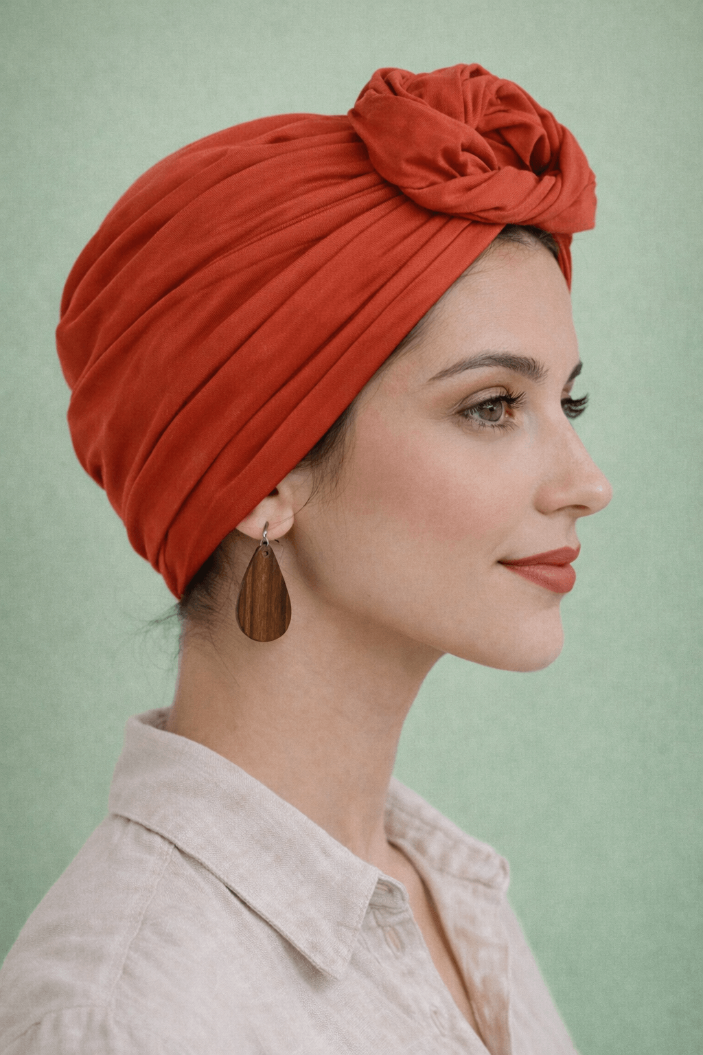 Terracotta Headwrap Turban