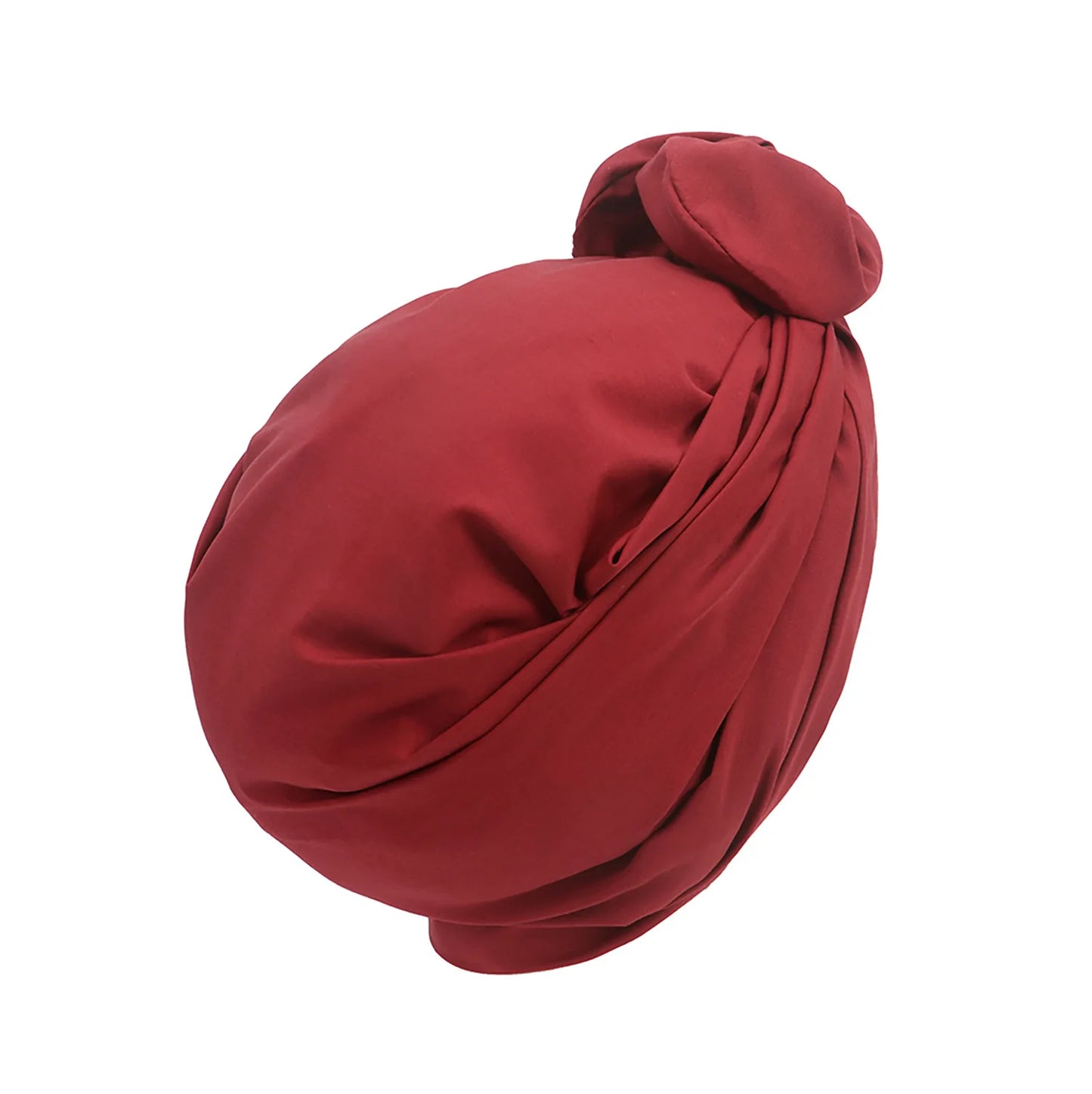 Wine-red Headwrap Turban