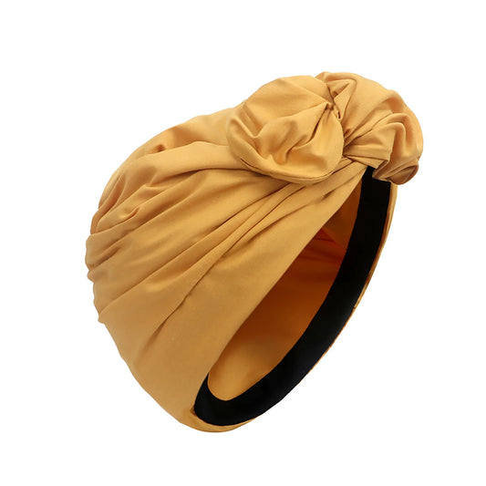 Yellow Headwrap Turban