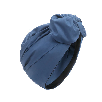 Denim Blue Headwrap Turban